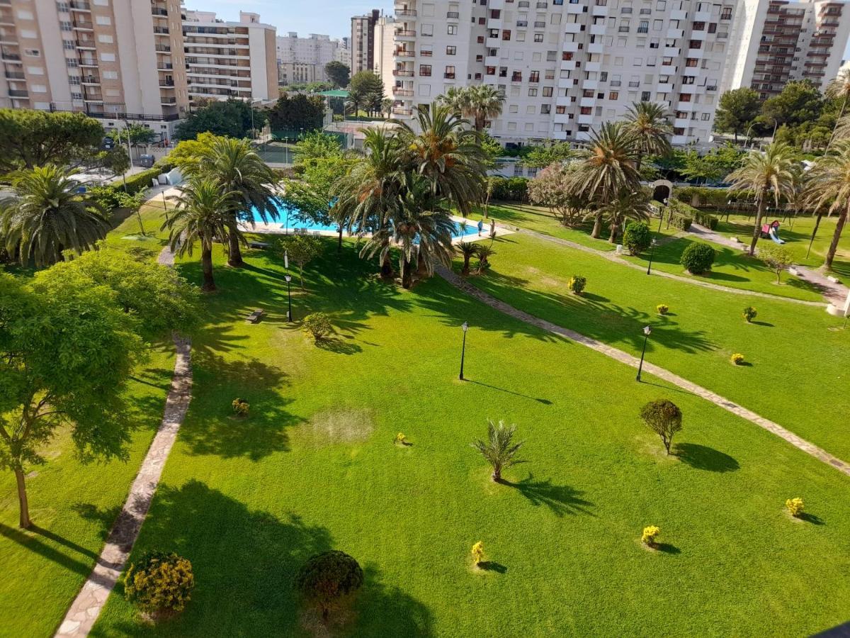 Apartamento Con Piscina Y Zonas Comunes Playa de Gandía Exterior foto